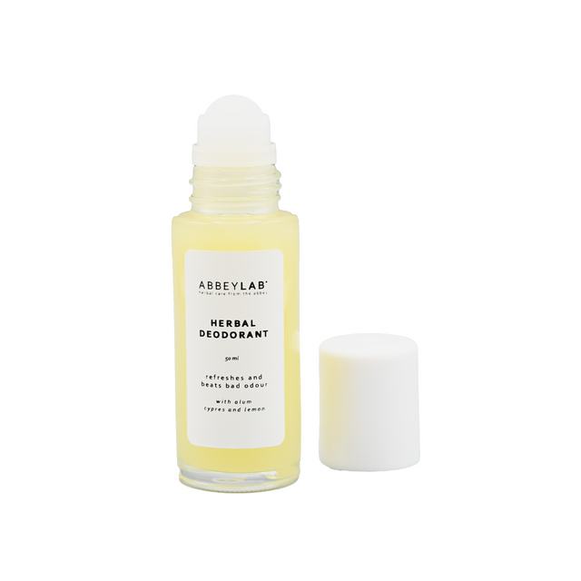 AbbeyLab 100% Natuurlijke Deodorant – Effectieve en milde deodorant voor langdurige bescherming, zonder synthetische ingrediënten (50 ml)