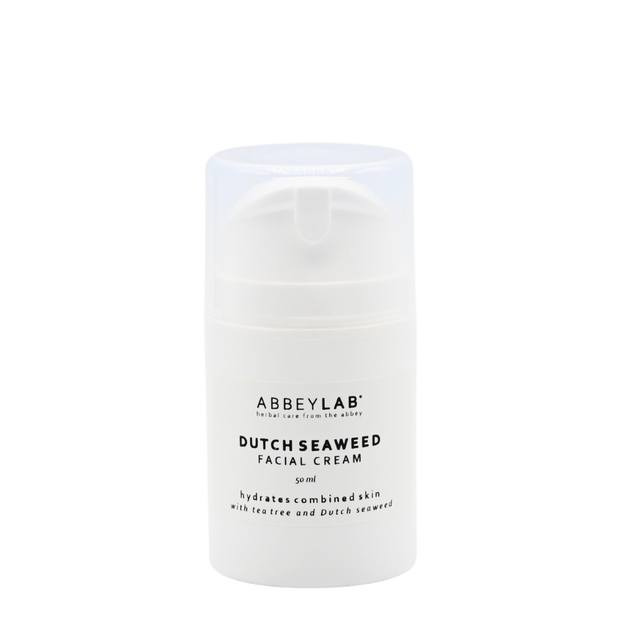 AbbeyLab Dutch Seaweed Facial Cream – 100% natuurlijke hydraterende gezichtscrème met zeewierextract voor een stralende en gezonde huid (50 ml)