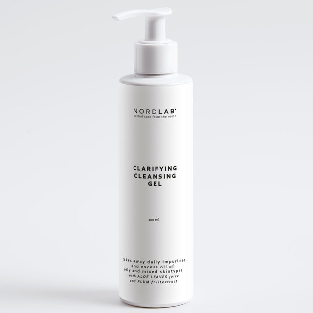 AbbeyLab NordLab Reinigende Gel – 100% natuurlijke gezichtsreiniger, geschikt voor acne en elk huidtype, voor een zachte en effectieve reiniging (200 ml)