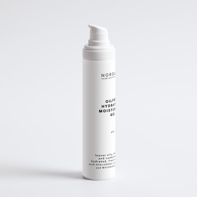 AbbeyLab NordLab Oil-Free Hydraterende Gel – 100% natuurlijke, lichte en vetvrije lotion die snel intrekt voor een frisse en gehydrateerde huid (50 ml)