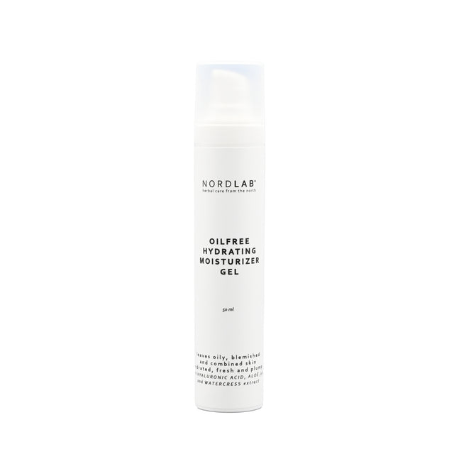 AbbeyLab NordLab Oil-Free Hydraterende Gel – 100% natuurlijke, lichte en vetvrije lotion die snel intrekt voor een frisse en gehydrateerde huid (50 ml)