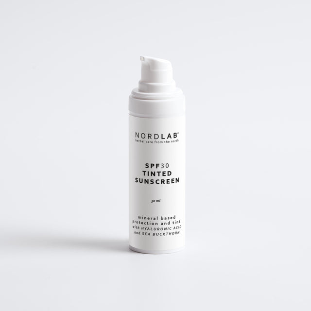 AbbeyLab NordLab SPF30 Getinte Gezichtscrème – 100% natuurlijke zonbescherming, hydraterend met een subtiele teint (50 ml)