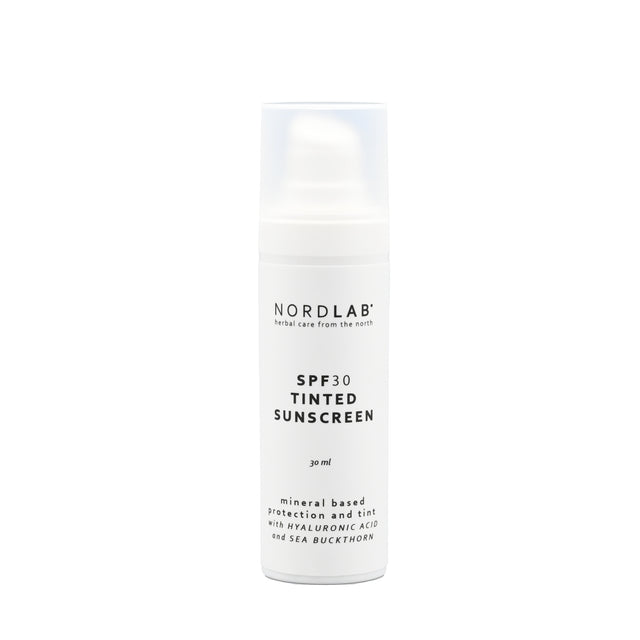 AbbeyLab NordLab SPF30 Getinte Gezichtscrème – 100% natuurlijke zonbescherming, hydraterend met een subtiele teint (50 ml)