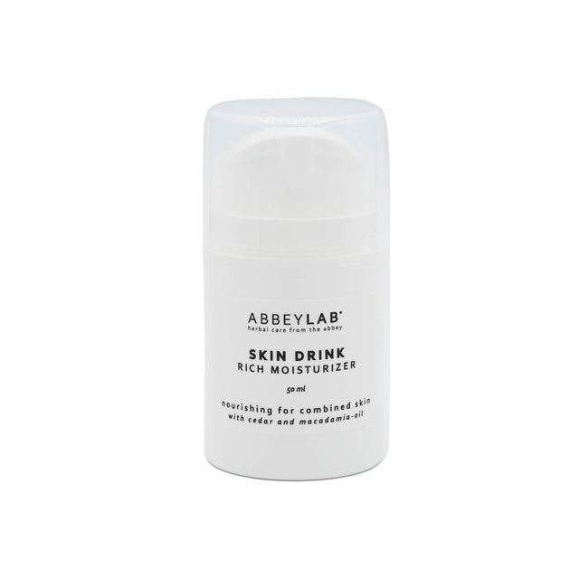 AbbeyLab Skin Drink – 100% natuurlijke, intens hydraterende dagcrème die de huid voedt, herstelt, en verfrist voor een soepele en gezonde uitstraling, ideaal voor droge en vochtarme huidtypes (50 ml)